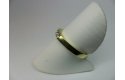 Row Ring Extra Thick 3st. Yellow Gold